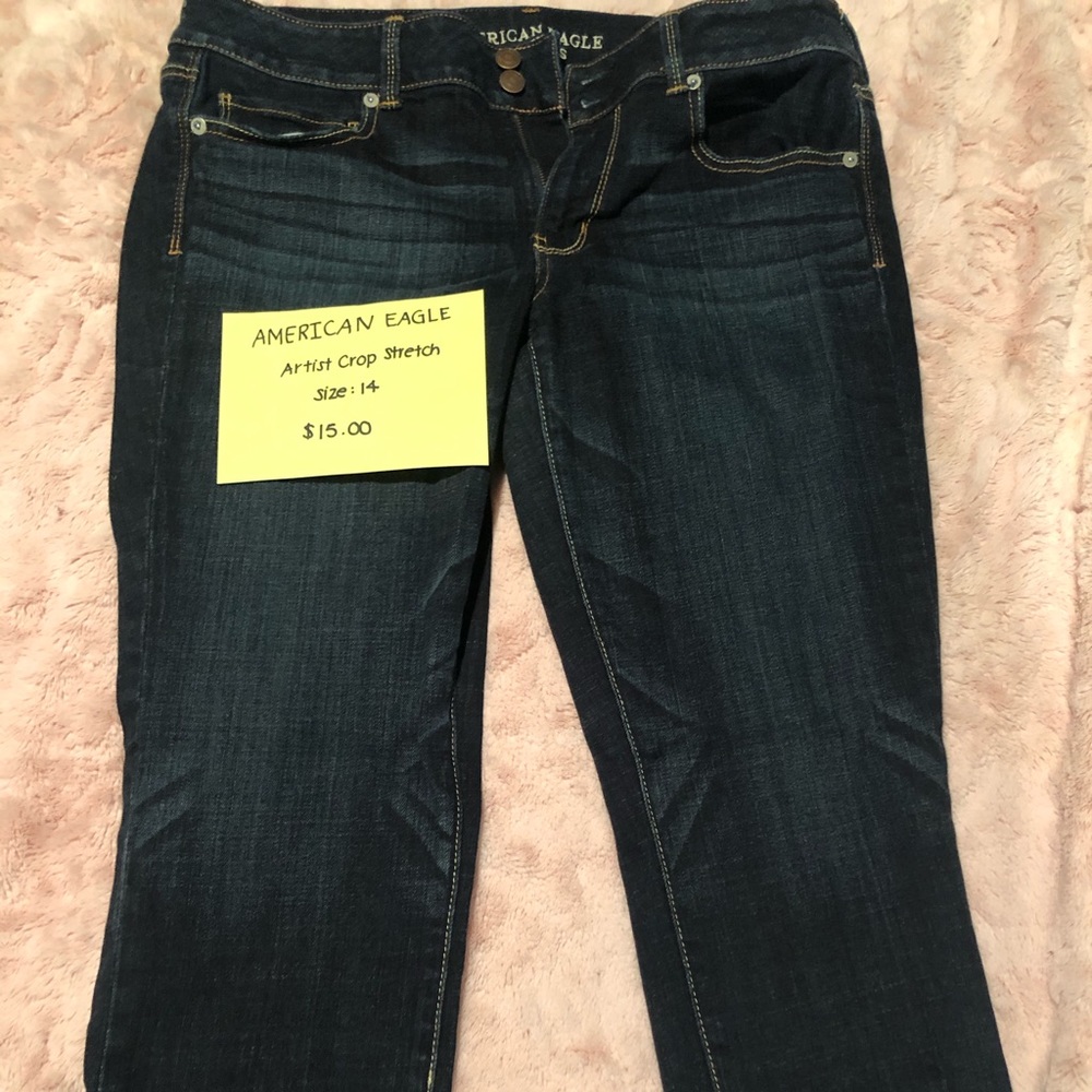 American Eagle Artist Crop Stretch